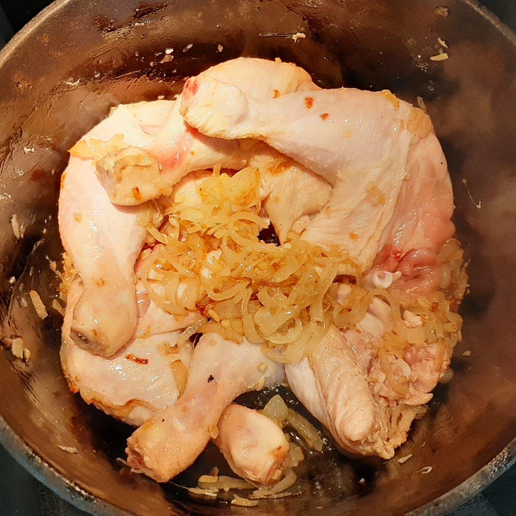 Kabsa tayyorlash 