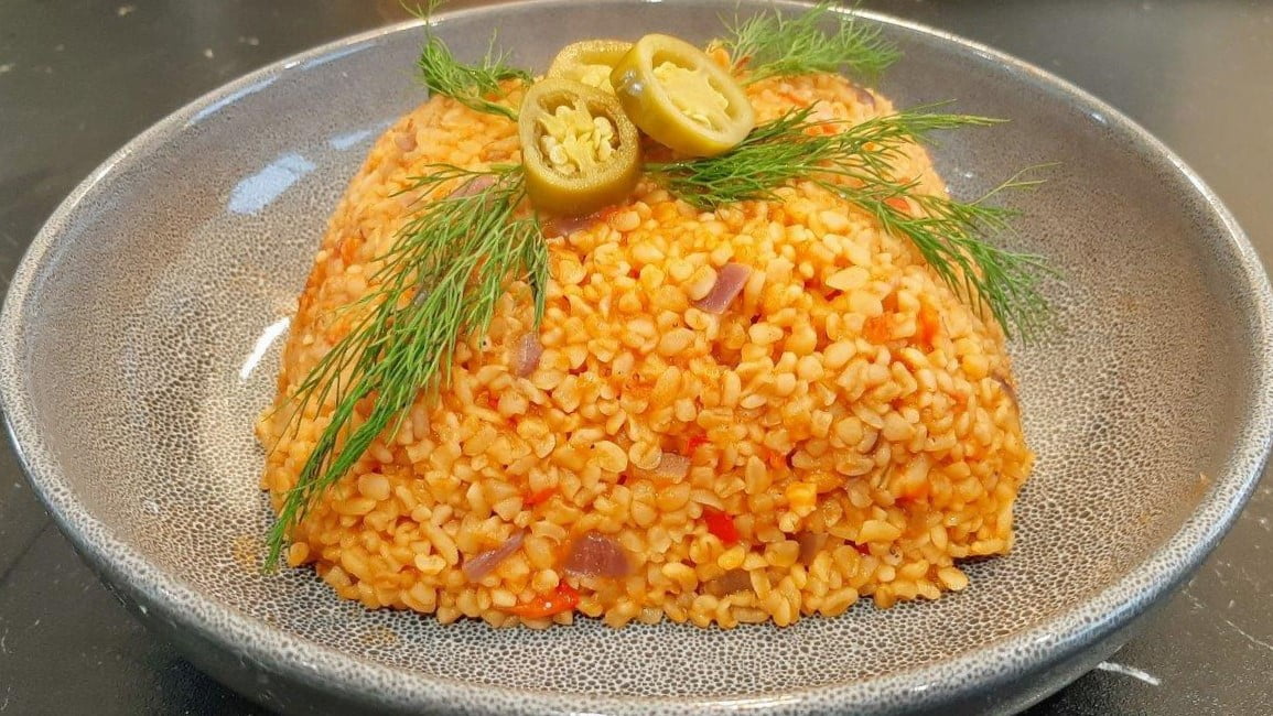 You are currently viewing Bulgur palov (pilaf)