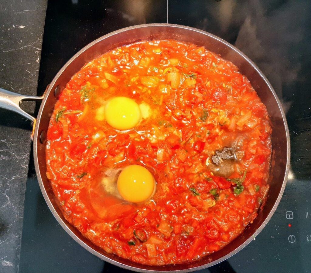 Shakshuka tayyorlash