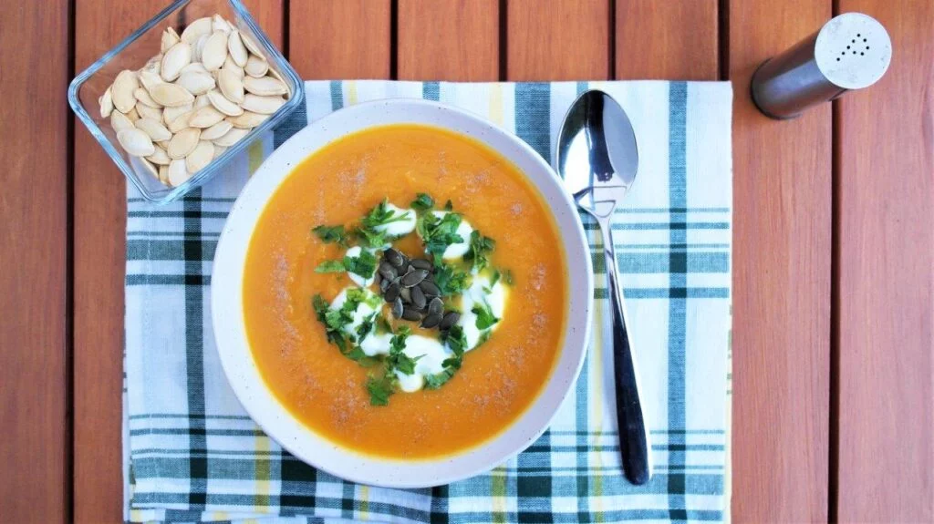 Read more about the article Oshqovoq sup  (Butternut squash soup)