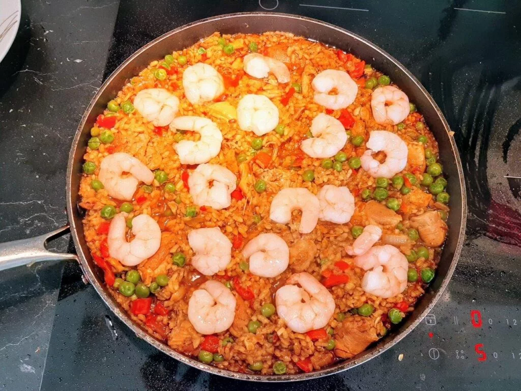 Ispancha paella