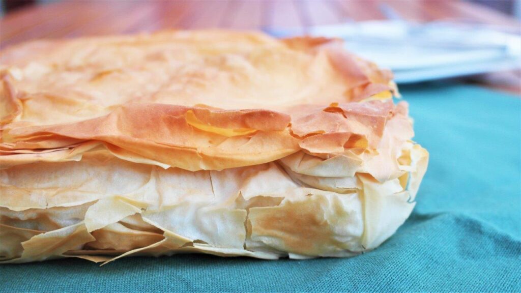 Spanakopita pirog