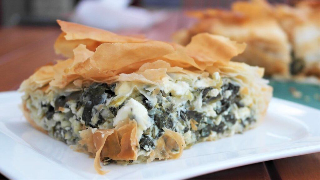 Spanakopita pirog